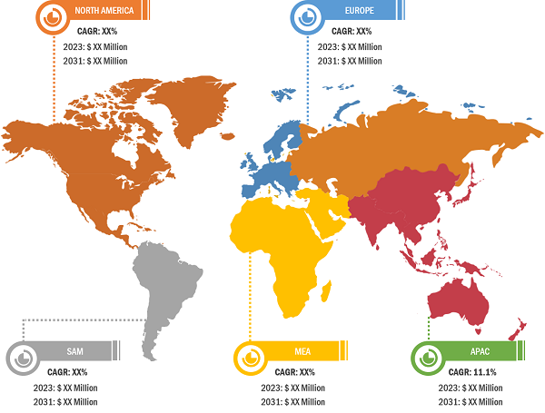 Intelligent Transportation System (ITS) Market — by Geography, 2023