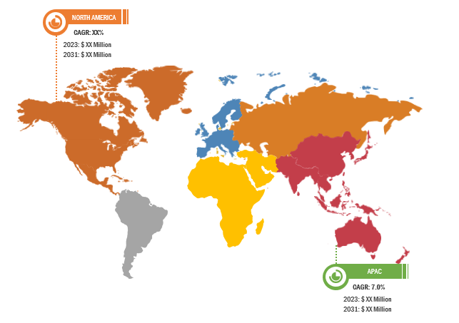 NA and APAC High Speed Copper Cable Market Analysis – by Geography, 2023