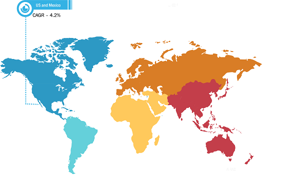 US and Mexico Steel Fence Materials Market Breakdown – by Region